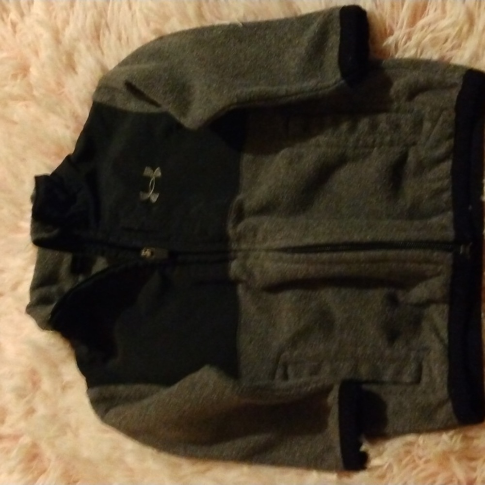 Under Armour Fleece Zip Up Sz. 12 Mo.